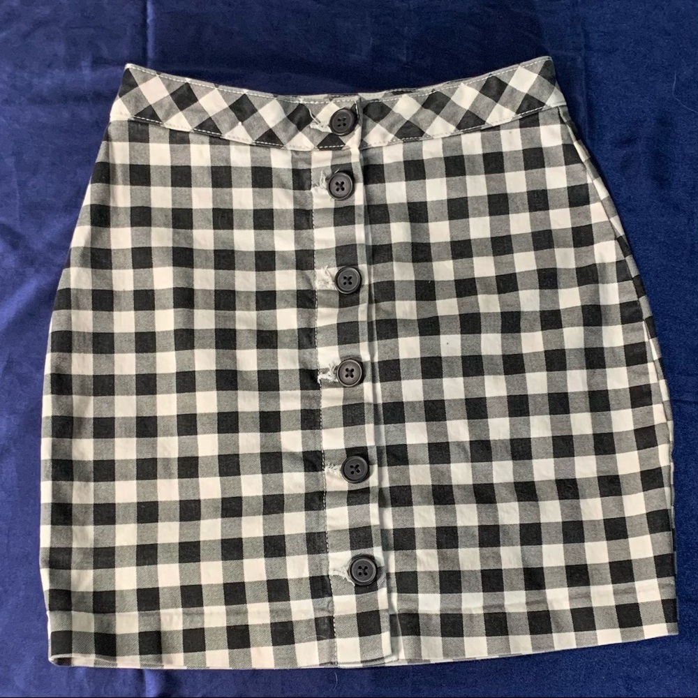 Plaid Skirt